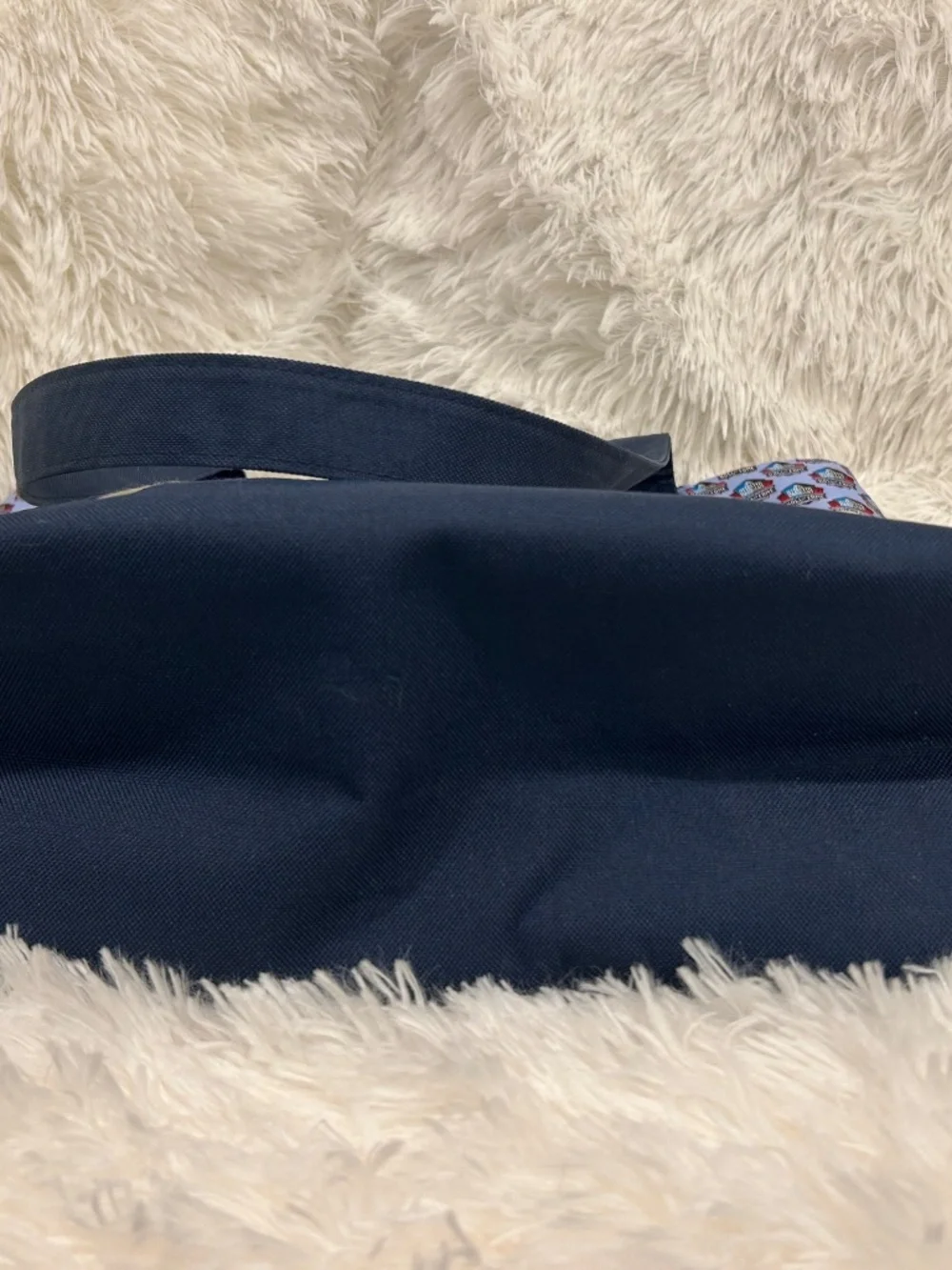 Vineyard Vines Pro Football Hall of Fame Zippered Canvas Tote